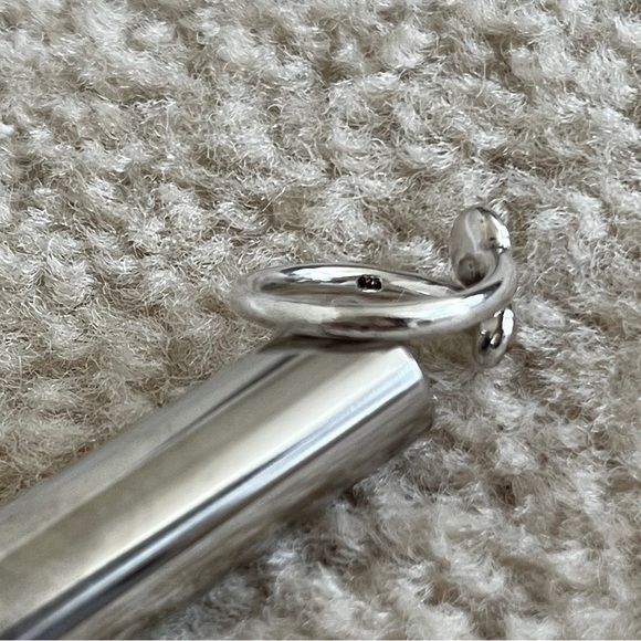 Pandora Retired Double Sweetheart Ring Size 5 - Picture 4 of 5